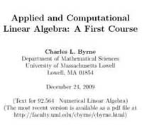 Free book in Applied Linear Algebra