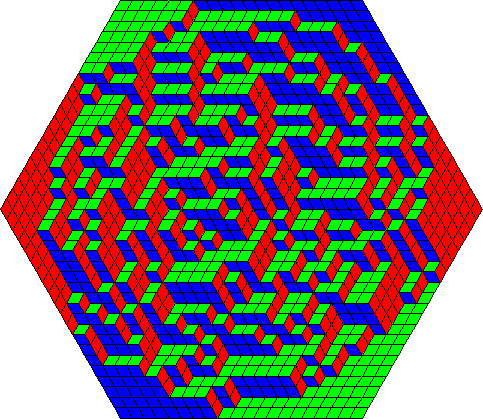 hexagon tiling