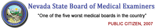 Nevada State Board of Medical Examiners