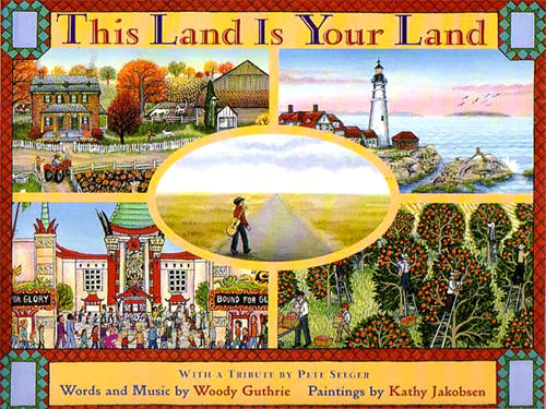 map of 50 states with capitals. 50 States This Land is Your Land Words and music by Woodie Guthrie with tribute by Pete Seeger. This song is one of the most famous folk songs of the United