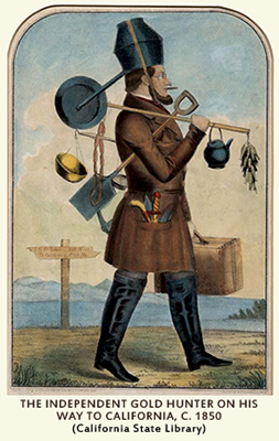 Gold Hunter Kellogg c 1850