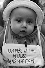 Occupy Wall St. - baby