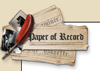 Paper of Record