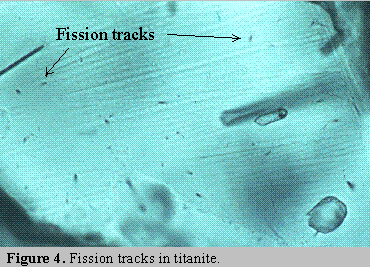 Fission track