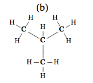 Structure of Isobutane