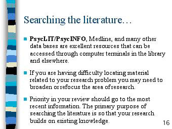 Creating the Introduction of a Research Proposal