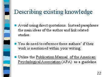 Creating the Introduction of a Research Proposal