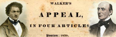 Douglass, Walker's Appeal, Garrison