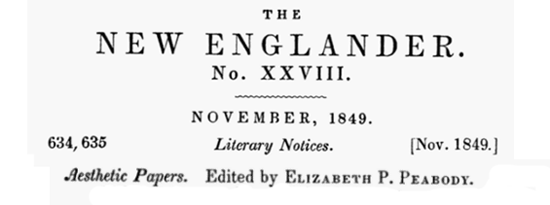 Review from the New Englander, 1849